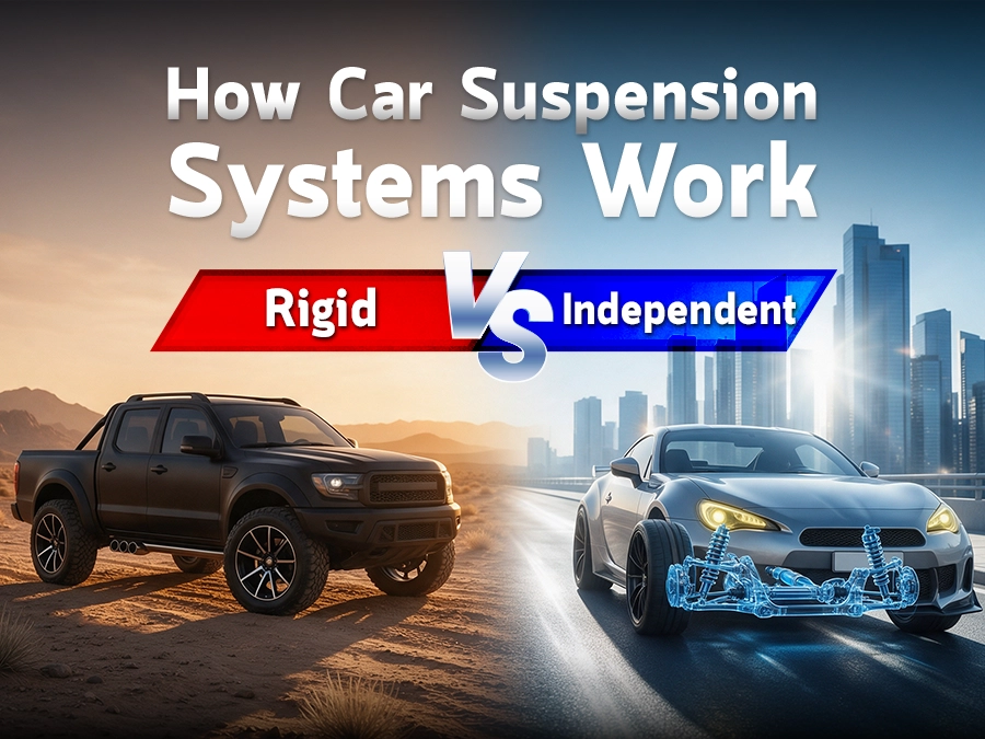 Suspension System, ระบบกันสะเทือน, โช้คอัพ, ล้อแม็ก, ความรู้เรื่องรถ